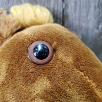 Stuffed Animal House Horse Stuffed Animal, Calgary Stampede Scarf *gc, clean, v.clumpy mane & tail, older
