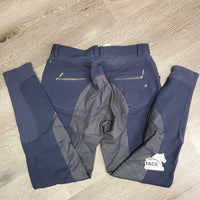 Sticky Full Seat Breeches *gc, pilly lining & pocket edges, mnr dirty, rubs & snags