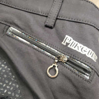 Sticky Full Seat Breeches, glitter *vgc/xc, mnr hair & fading