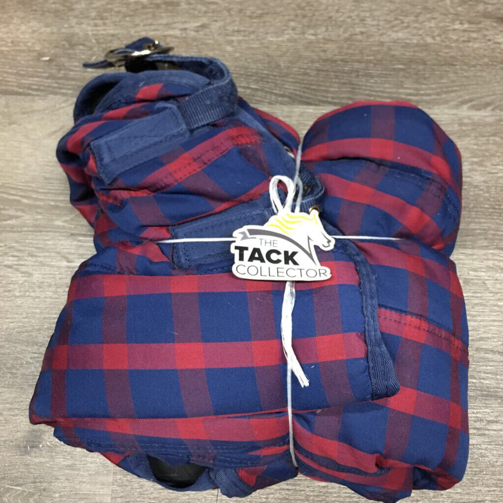 Lt Stable Blanket, 0 legs/tail *gc, older, hairy, tears, pilly, missing grommets, threads