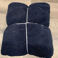 Fleece Keyhole Quarter Sheet, tail *gc, hairy, dusty, clumpy
