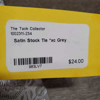 Satin Stock Tie *xc
