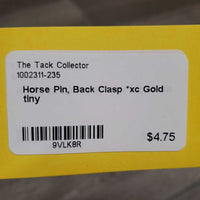 Horse Pin, Back Clasp *xc
