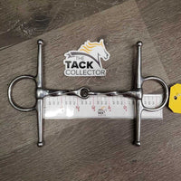 Thin Slow Twist Full Cheek Snaffle Bit *vgc, clean, stains, scratches
