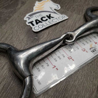 Thick Hvy Eggbutt Snaffle Bit *gc, scuffs, clean, stains, scratches, residue, loose/sharp hinges?
