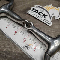 Thick Hvy Eggbutt Snaffle Bit *gc, scuffs, clean, stains, scratches, residue, loose/sharp hinges?
