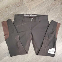 Full Seat Breeches *gc, mnr hair, stretched seat, faded & threads
