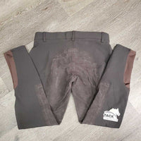 Full Seat Breeches *gc, mnr hair, stretched seat, faded & threads