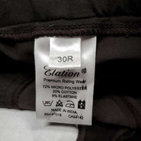 Full Seat Breeches *gc, mnr hair, stretched seat, faded & threads