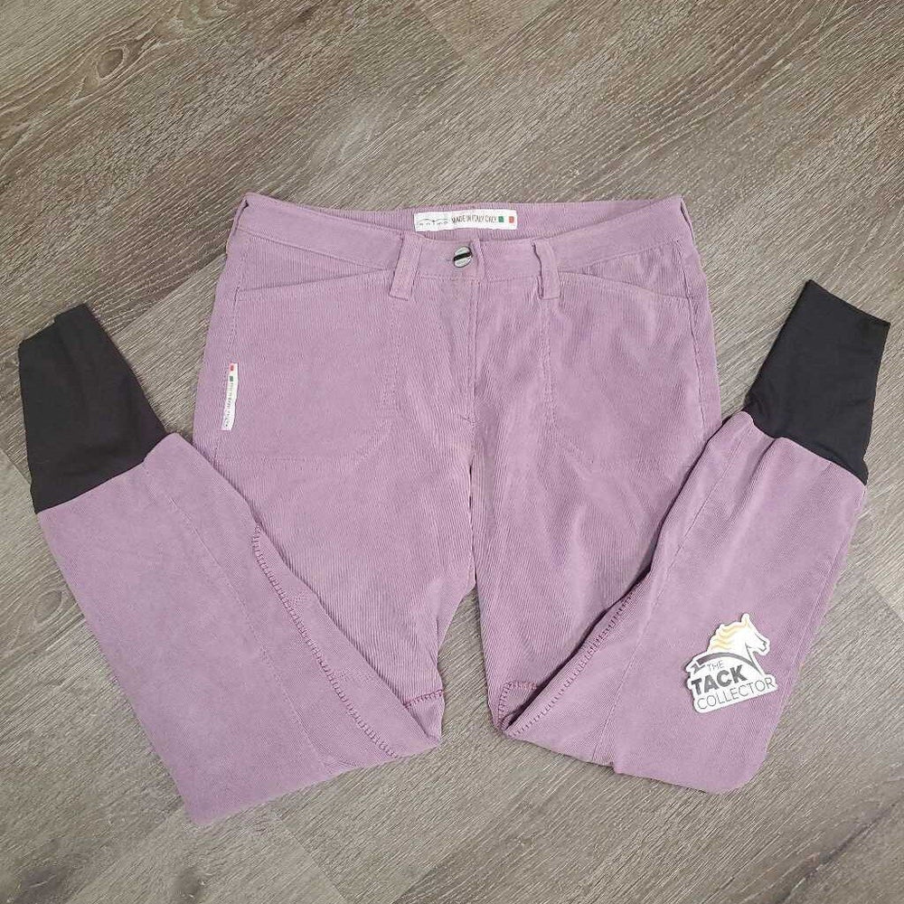 Soft Corduroy Euroseat Breeches *vgc, mnr seam rubs