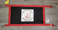Cordura Closed Stall Guard "Buster Creek Horse Trials" *vgc, mnr stains, dirt & edge frays
