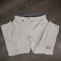 Hvy Full Seat Breeches *vgc, hairy velcro, older, mnr stains & snags
