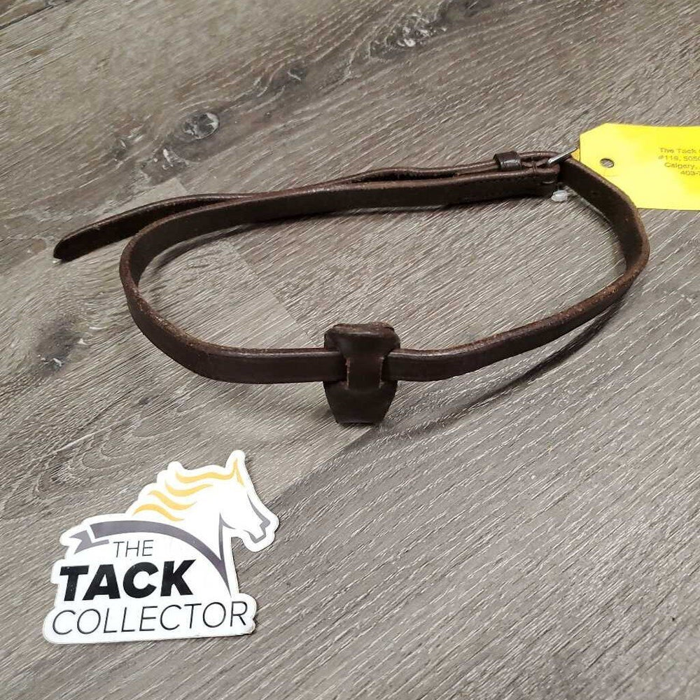 Flash, Slide On Noseband Attachment *vgc, dry, stiff, clean, creases, missing keeper