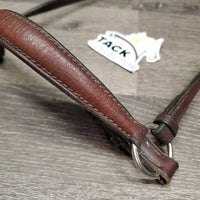 Drop Noseband *vgc, clean, older, stiff, mnr hairy edges & seams
