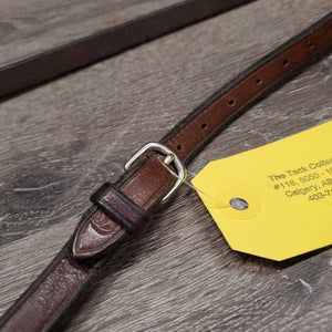Drop Noseband *vgc, clean, older, stiff, mnr hairy edges & seams