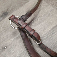 Drop Noseband *vgc, clean, older, stiff, mnr hairy edges & seams