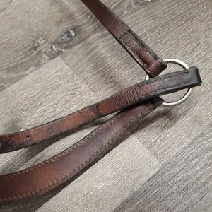 Drop Noseband *vgc, clean, older, stiff, mnr hairy edges & seams