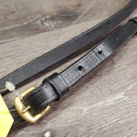 Double Bridle Bradoon Holder - Hanger, buckles *xc, clean, tight keeper, stiff, dry, bent