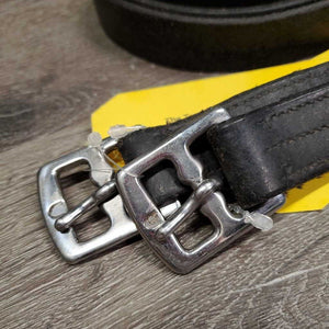 Thick Soft Stirrup Leathers *gc, rubs, stains, dents, xholes, rip