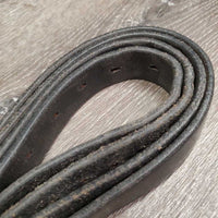Thick Soft Stirrup Leathers *gc, rubs, stains, dents, xholes, rip