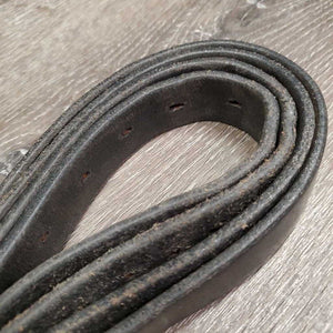 Thick Soft Stirrup Leathers *gc, rubs, stains, dents, xholes, rip