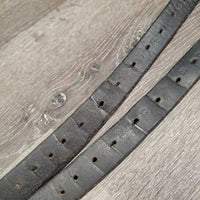 Thick Soft Stirrup Leathers *gc, rubs, stains, dents, xholes, rip
