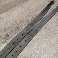 Thick Soft Stirrup Leathers *gc, rubs, stains, dents, xholes, rip
