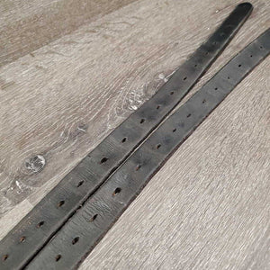 Thick Soft Stirrup Leathers *gc, rubs, stains, dents, xholes, rip