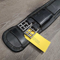 Soft Padded Dressage Girth, x2 wide els *vgc, mnr dirt, rubbed/folded edges & scratches
