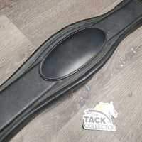 Soft Padded Dressage Girth, x2 wide els *vgc, mnr dirt, rubbed/folded edges & scratches
