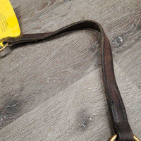 Adjustable Breastplate, Quick Release Snap Side, snaps *gc/fair, clean, faded, older, dry, cracking, v.stiff, xholes, No Girth attachment