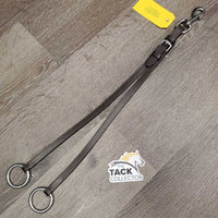 Flat Running Martingale Attachment, Buckle end, hvy snap *vgc, clean, edge scrapes, rubs
