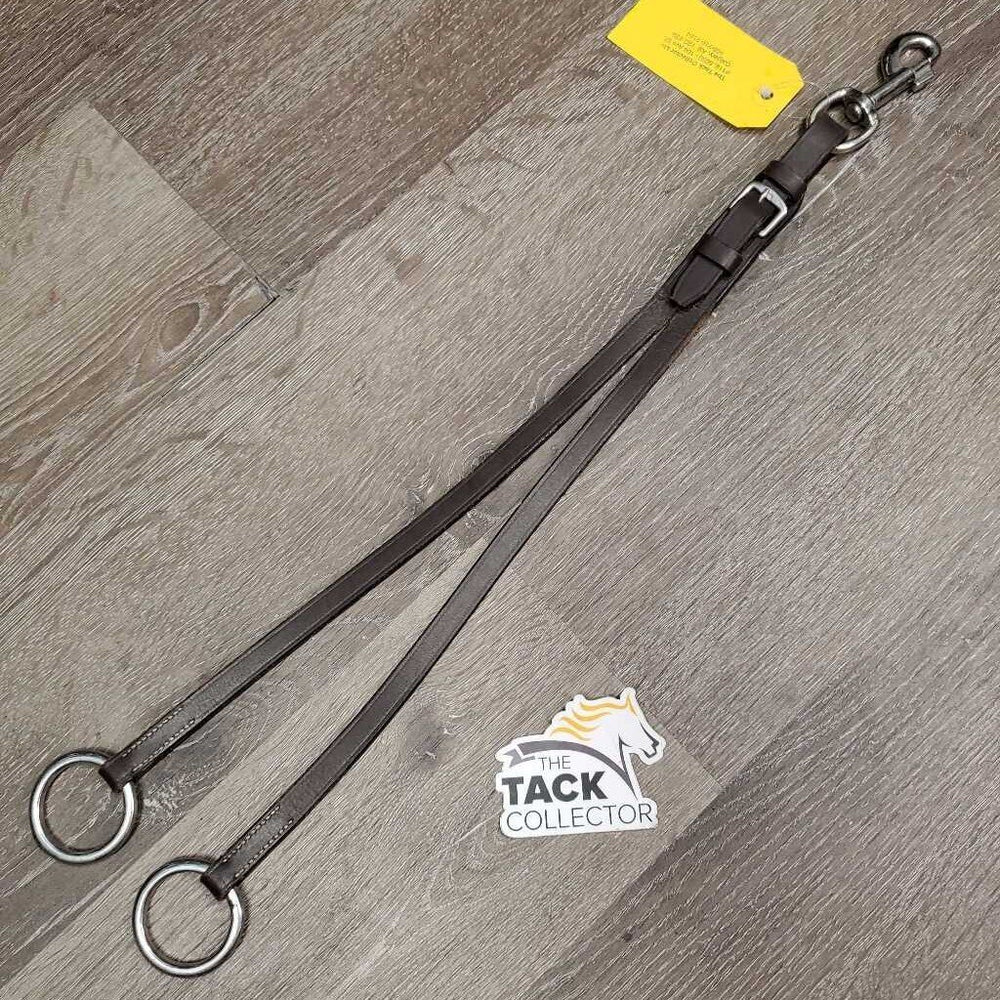 Flat Running Martingale Attachment, Buckle end, hvy snap *vgc, clean, edge scrapes, rubs