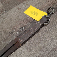 Flat Running Martingale Attachment, Buckle end, hvy snap *vgc, clean, edge scrapes, rubs