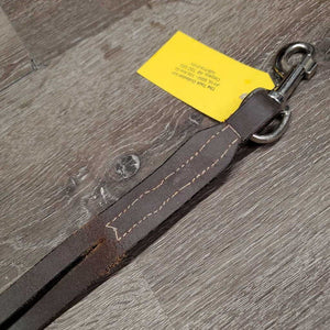 Flat Running Martingale Attachment, Buckle end, hvy snap *vgc, clean, edge scrapes, rubs