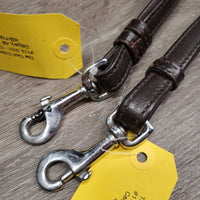 2 Piece Thick - Long Adjustable Synthetic? Running Martingale Attachment, snaps *xc/like new, clean