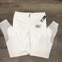 Euroseat Riding Tight Sticky Knee Breeches, Zipper, bag, tag *new

