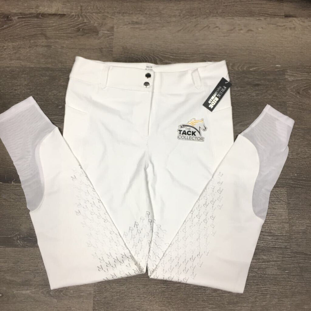 Euroseat Riding Tight Sticky Knee Breeches, Zipper, bag, tag *new