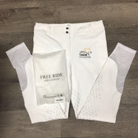 Euroseat Riding Tight Sticky Knee Breeches, Zipper, bag, tag *new
