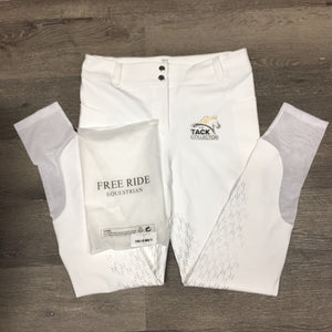 Euroseat Riding Tight Sticky Knee Breeches, Zipper, bag, tag *new