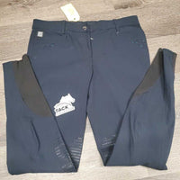 EuroSeat Breeches, Bling *vgc, mnr faded, curled inner waist
