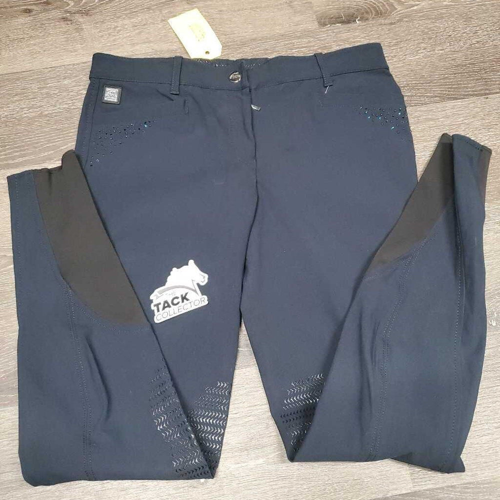 EuroSeat Breeches, Bling *vgc, mnr faded, curled inner waist
