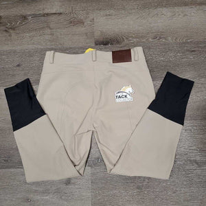 Euro Seat Sticky Knee Breeches *xc/vgc, mnr stains