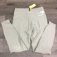 EuroSeat Breeches, leather knees *xc/vgc, mnr discolored/stained seat seams & legs