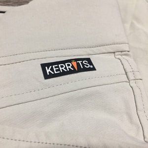 EuroSeat Breeches, leather knees *xc/vgc, mnr discolored/stained seat seams & legs