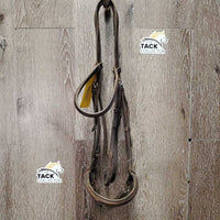 Thin Narrow Rsd Bridle *gc/fair, stiff, scrapes, dry, xholes, creases, stretched/dent
