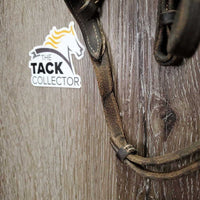 Thin Narrow Rsd Bridle *gc/fair, stiff, scrapes, dry, xholes, creases, stretched/dent
