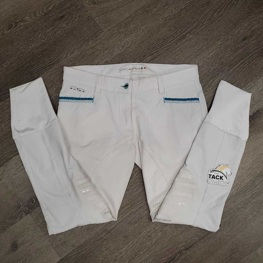 Euroseat Breeches *vgc, mnr stains & dingy, seam puckers, older?, loose thread
