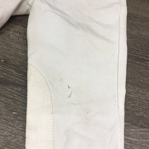 Hvy EuroSeat Breeches *fair, stains, hair, threads, v.pilly & rubbed, older, undone stitching, stretched & puckered seam