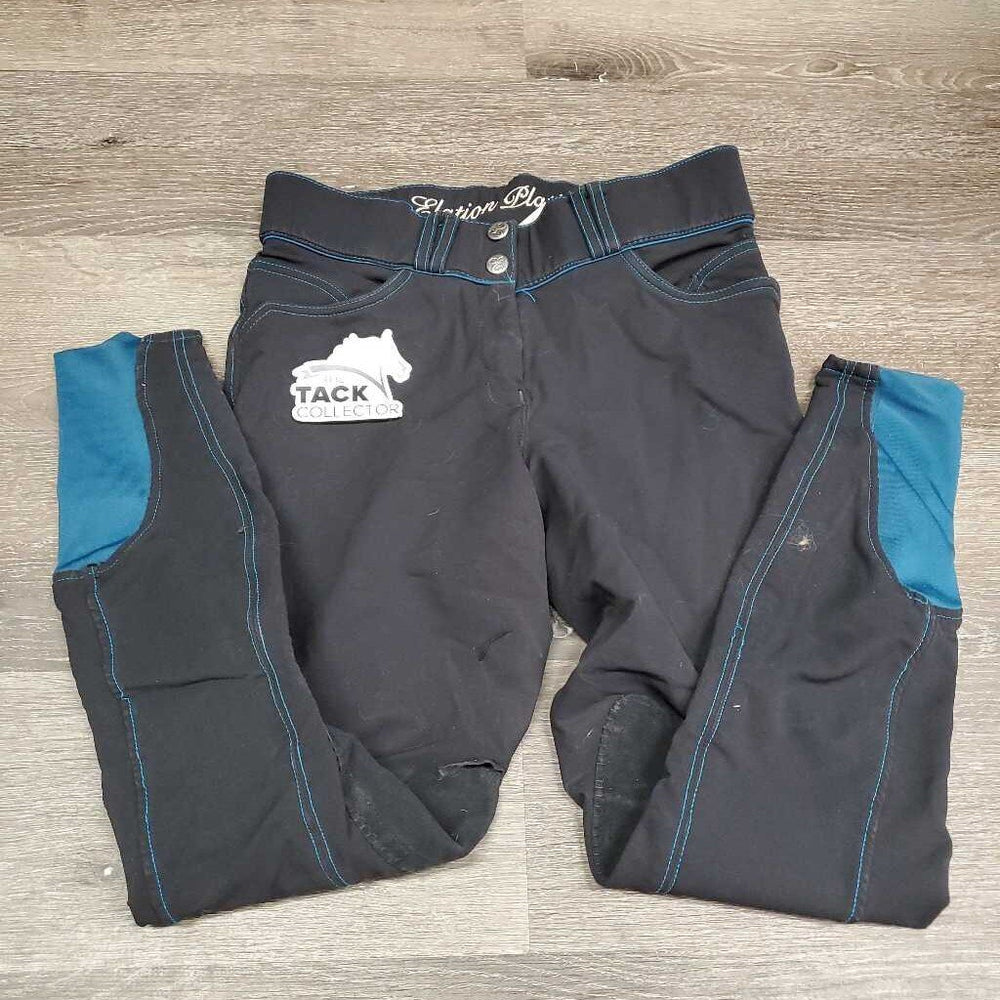 EuroSeat Breeches *fair, v.hairy, faded, snags, unstitched knees, curled waist